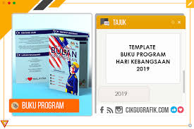 Poster selamat ulang tahun ke 74 republik indonesia. Template Buku Program Hari Kebangsaan 2019 Koleksi Grafik Untuk Guru
