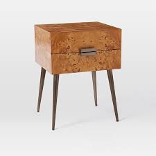 Burl Nightstand Modern Contemporary Bedroom Furniture Contemporary Bedroom Furniture Furniture