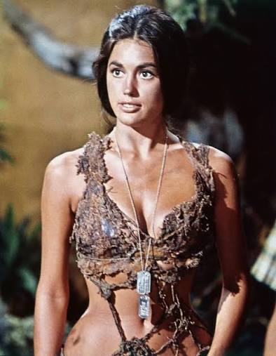 Linda Harrison as "Nova" in the Planet of the Apes.