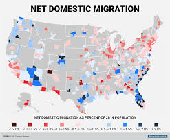 Here S Where People Are Relocating In The Us Business Insider Map City People