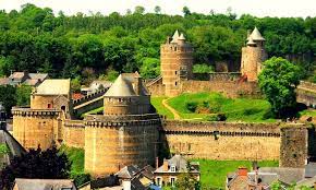 Castle life during the middle ages. Castle Of Fougeres
