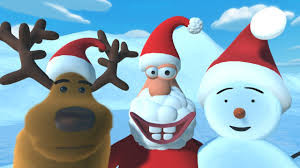 368 free images of christmas cartoon. Christmas Cartoon For Kids Starring A Reindeer A Snowman And Santa By Tinyschool Youtube