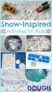 Snow Inspired Activities For Kids And Mom S Library True Aim Snow Activities Activities For Kids Winter Preschool
