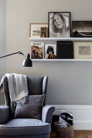 Reading Nook With Ikea Strandmon Armchair Vardagsrum Inspiration Fatoljer Inspiration Ideer Vardagsrum