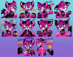 Foxtrot Telegram Sticker Mega Pack by 13_Dice -- Fur Affinity [dot] net