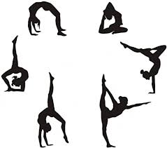 See more ideas about gymnastics, gymnastics quotes, gymnastics gifts. Amazon Com Gymnastics Wall Decals Silhouettes Sport Art Girl Vinyl Decals Wall Sticker Fits Kids Room Decor Home Wall Decor Set Of 6 7 87 H X 23 62 W Arts Crafts Sewing