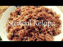 10 cili kering 3 ulas bwg merah 1 biji bwg. Sambal Kelapa Untuk Nasi Impit Nasi Dagang Dan Nasi Kerabu Youtube