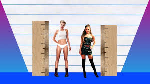 To help visualize her height, we've included a side by side comparison with other celebrities, short and tall! How Much Taller Miley Cyrus Vs Ariana Grande Youtube