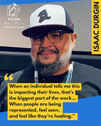 Isaac Durgin is a City of Tucson Community Safety, Health & Wellness  Community Enrichment Coordinator working in our VIVA sites. We talked with  him about the collaboration between Borderlands Theater and the