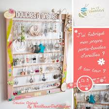 Doityourselfbo 01 Boucle D Oreille Porte Boucle D Oreille Rangement Boucle D Oreille