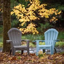 Deluxe Realcomfort Adirondack Chair Gray Adams Manufacturing In 2020 Green Adirondack Chairs Adirondack Chair Grey Chair