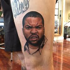 She stands 5 feet 7 inches tall and has her name oshea jackson and ice cube tattooed on her forehead. 10 Badass Ice Cube Tattoos Tattoodo