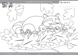Now, choose your favorite printable coloring pages and let the fun begin. Treetop Family Coloring Pages Episode 16 Super Simple