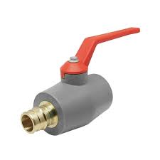 1516AB PP-RCT Ball Valve - RED-WHITE VALVE CORP.