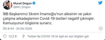 Ile ilgili tüm haberleri, son dakika haber ve gelişmelerini bu sayfamızdan takip edebilirsiniz. Ekrem Imamoglu Nun Esi Ve Calisma Ekibinin Test Sonuclari Nasil Cikti
