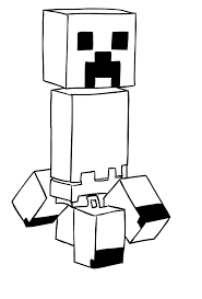 Disegno Di Creeper Di Minecraft Da Colorare