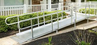 Building ramps makes areas more easily accessible to an older wheelchair ramp is only as good as the work you put into it. Wheelchair Ramps 38 Portable Handicap Aluminum Ramps