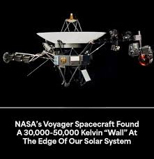 Voyager 1 discovers hot gas region at solar system edge