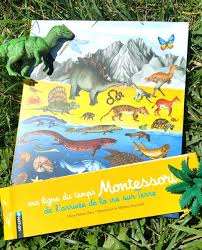 Et l'univers, qui l'a fabriqué ? Ma Ligne Du Temps Montessori De L Arrivee De La Vie Sur Terre Grande Frise A Completer