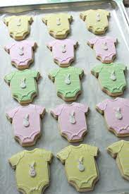 Quick and easy professional recipes, we've selected the easiest recipes to prepare from. Onesie And Elephant Baby Shower Cookie Tutorial Sweetopia