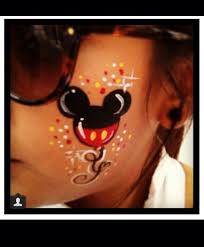 Mickey mouse tattoos are a great way to preserve the magic of the childhood presented by walt disney since 1928 and connect with your inner child. Cute Mickey Mouse Balloon Christmas Face Painting Girl Face Painting Face Painting Halloween
