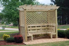A less expensive option is ground. 45 Garden Arbor Bench Design Ideas Diy Kits You Can Build Over Weekend