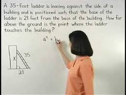 Pythagorean Theorem Word Problems Mathhelp Com Math Help Math Help Pythagorean Theorem Word Problems