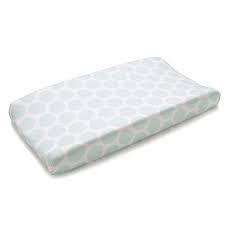 Mint Dot Contoured Changing Pad Cover Liz And Roo Contoured Changing Pad Cover Changing Pad Cover Changing Table Pad Cover