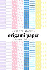 Easter stationery all of our free printable stationary comes in both lined and blank versions. Free Printable Origami Paper Gathering Beauty