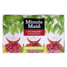 Serve christmas margaritas with cranberry and fresh rosemary garnishes for a festive cocktail. Minute Maid Cranberry Cocktail Juice Pack Of 12 Planet Coffee Roasters