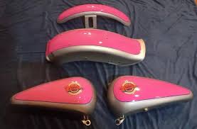 Image result for Bright Candy Ruby Red 1992 Motorcycle