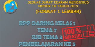 Semoga apa yang penulis bagikan ini bermanfaat. Guru Berbagi Rpp Daring Kelas 1 Tema 7 Subtema 3 Pembelajaran 5