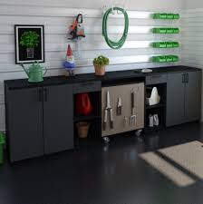 The contractor needed a garage workbench with storage for his multiple projects. Rebrilliant Chavez 4 Piece Workbench Mobile Storage Unit And 2 Cabinets Set Wayfair