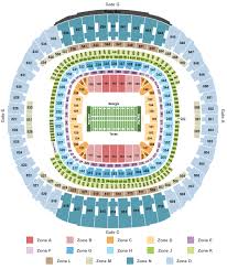 Mercedes Benz Stadium Seating Chart New Orleans Up To Date