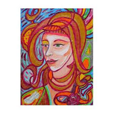 Ogham Hoot Owl Jigsaw Puzzle by Laura Gail Sweeney