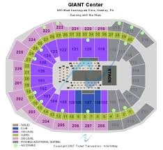Giant Center Seating Chart End Stage 2019