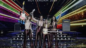 The new design was inspired by the world map with rotterdam as the beating heart of europe in may 2021. Eurovision 2021 Italy S Maneskin Wins After Massive Public Vote As Rock Music Shows It Mettle Euronews
