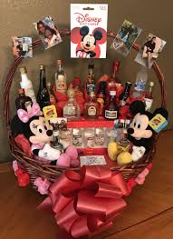 Disney Birthday Gifts For Adults 21st Birthday Basket 21st Birthday Basket Birthday Basket 21st Birthday