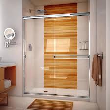 Read writing from lowes shower heads on medium. Arizona Shower Door Traditional 70 375 In H X 62 In To 66 In W Semi Frameless Sliding Polished Chrome Shower Door Clear Glass In The Shower Doors Department At Lowes Com