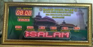 Setelah awal ramadan ditetapkan oleh kementerian agama jatuh pada selasa (13/4/2021) kemarin. Pengiriman Jam Digital Masjid Di Banten