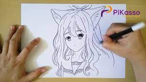 How to Draw Anime Aphmau - YouTube