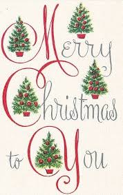 La Vie En Rose Merry Christmas To You Vintage Christmas Cards Retro Christmas