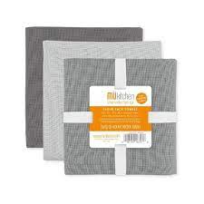 Maybe you would like to learn more about one of these? 3pk Flour Sack Kitchen Towel Twilight Gray Mu Kitchen Target