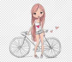 I mean, he is pretty it takes a lot of will to exert yourself physically and mentally in the bicycling world, and onoda is such an admirable character for rising to the top from. Graphy Drawing Girl Fashion Bicycle Png Pngegg