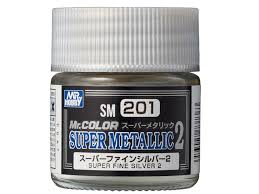 Mr Colour Super Metallic 2 Super Fine Silver 2