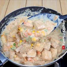 Creamy Tofu ala King naman Tayo for Today's Vidyow!