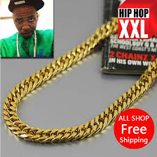 So, 24k gold would be sold in its ounce weight, meaning that to determine the value of the chain, you'd have to convert it into ounces. Jhnby High Quality Gold Color 92cm Long Cuban Link Chain Hiphop Statement Necklace Young Jeez Jay Z Men Jewelry Bijouterie Statement Necklace Men Jewelrycuban Link Chain Aliexpress
