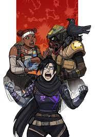 The Adventures Of The Apex Legends Friends By Winterspec On Deviantart Apex Legend Fan Art