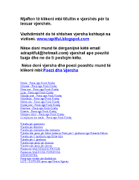 Shfletoni arkivat tona me poezi, proza, tregime, ese dhe tekste këngësh. Vjersha Dhe Poezi Te Ndryshme Dhe Te Shumta Online Rapitful Rapitfuli Academia Edu