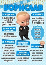 что одеть мальчику на выпускной в детском саду фото Poster Dostizhenij Na Godik Boss Molokosos Prazdnik Shablony Boss